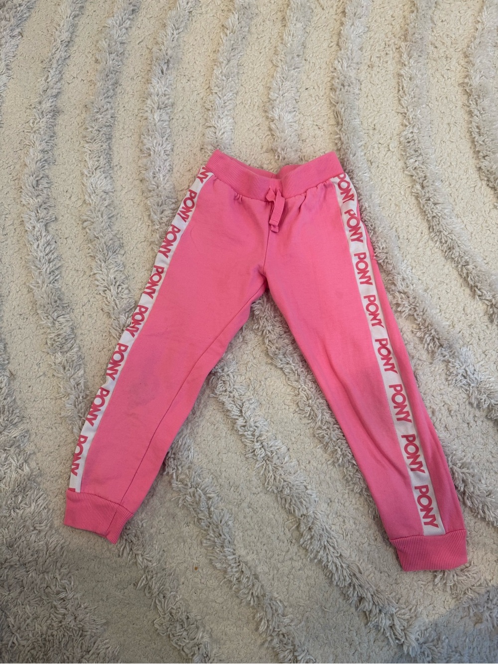Pony Pink Girls' Logo Tape Joggers